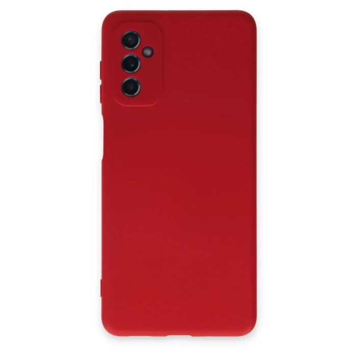Newface Samsung Galaxy M52 5G Kılıf Nano içi Kadife Silikon