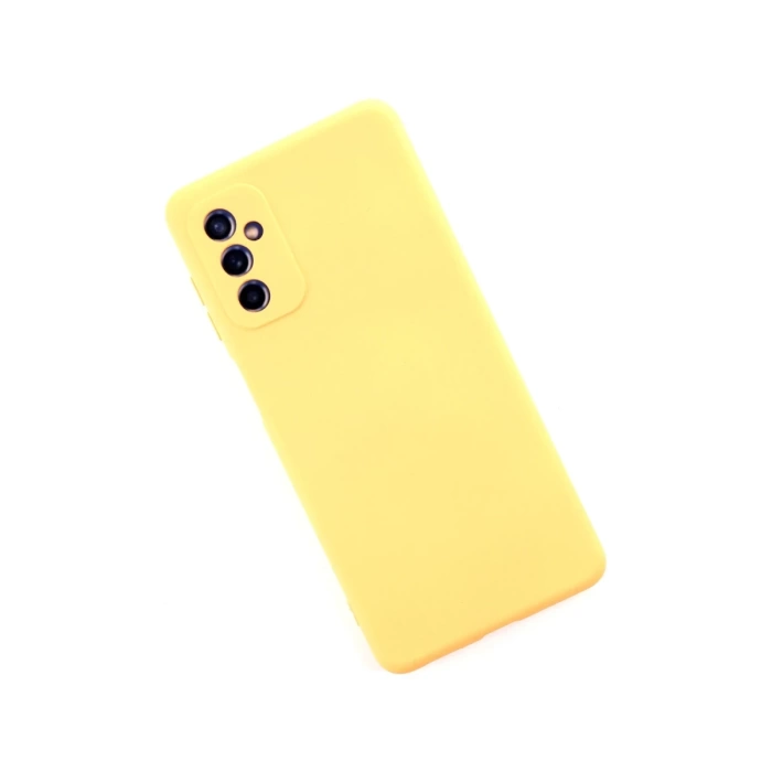 Newface Samsung Galaxy M52 5G Kılıf Nano içi Kadife Silikon