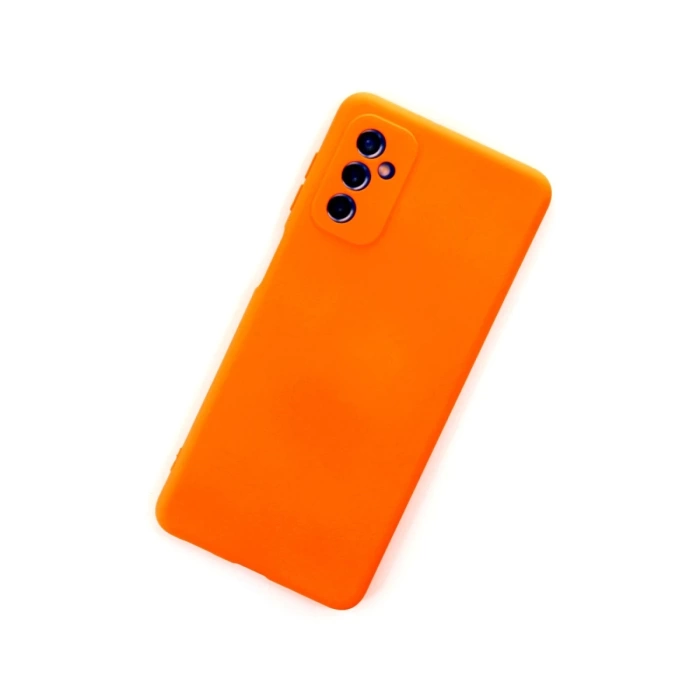 Newface Samsung Galaxy M52 5G Kılıf Nano içi Kadife Silikon