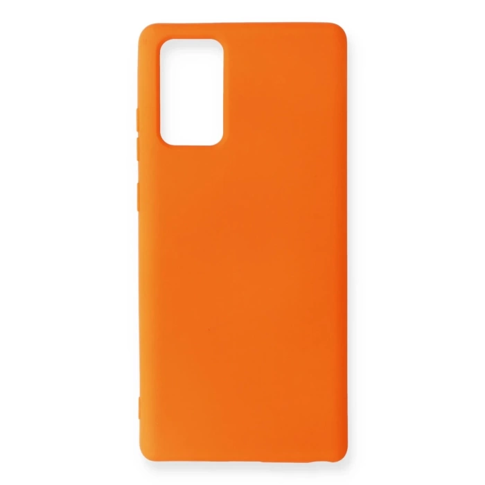 Newface Samsung Galaxy Note 20 Kılıf Nano içi Kadife Silikon