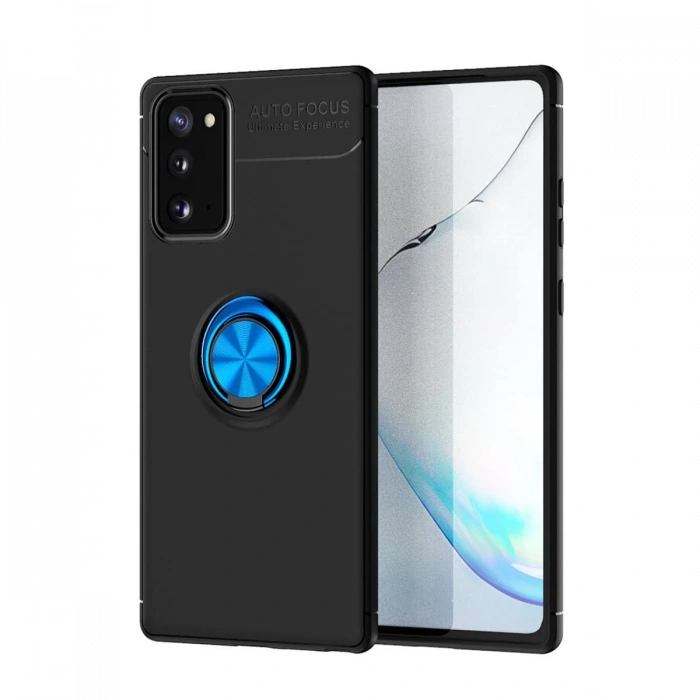 Newface Samsung Galaxy Note 20 Kılıf Range Yüzüklü Silikon