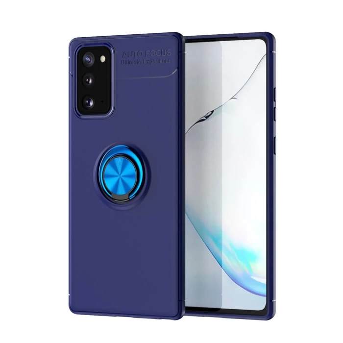 Newface Samsung Galaxy Note 20 Kılıf Range Yüzüklü Silikon
