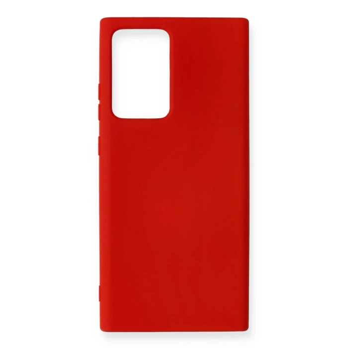 Newface Samsung Galaxy Note 20 Ultra Kılıf Nano içi Kadife Silikon