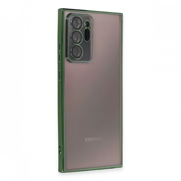 Newface Samsung Galaxy Note 20 Ultra Kılıf Razer Lensli Silikon