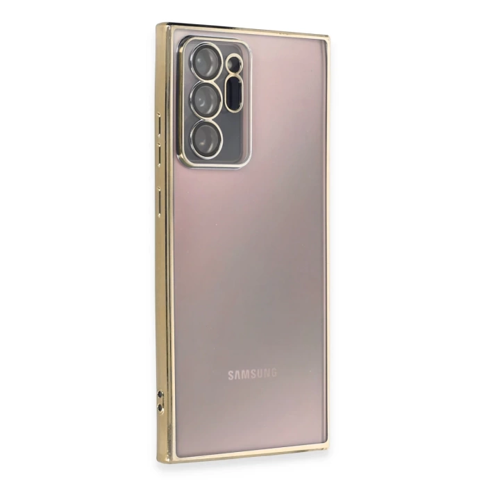 Newface Samsung Galaxy Note 20 Ultra Kılıf Razer Lensli Silikon