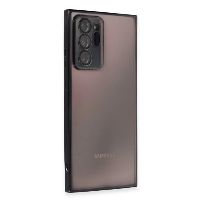 Newface Samsung Galaxy Note 20 Ultra Kılıf Razer Lensli Silikon