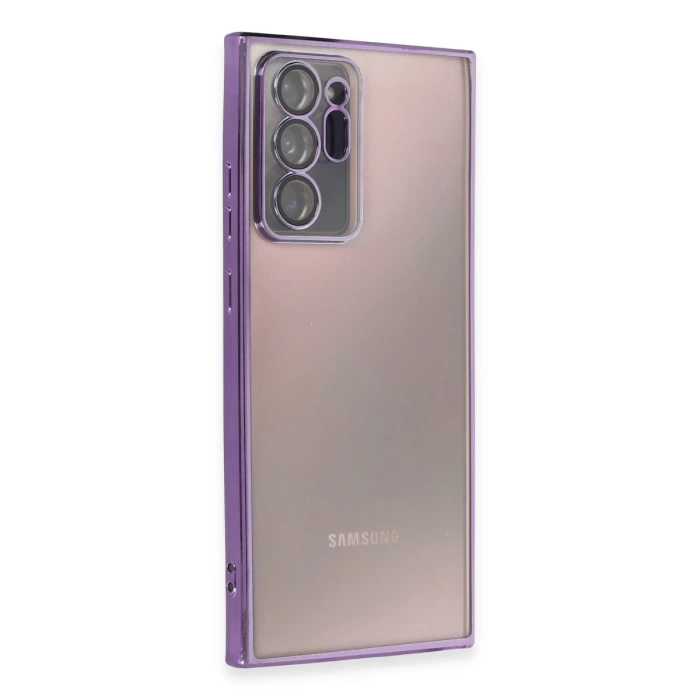 Newface Samsung Galaxy Note 20 Ultra Kılıf Razer Lensli Silikon