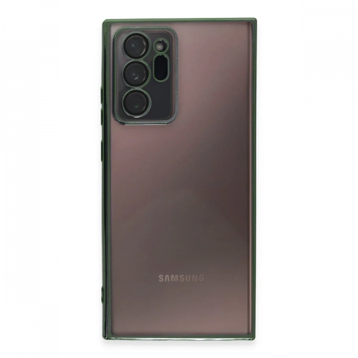 Newface Samsung Galaxy Note 20 Ultra Kılıf Razer Lensli Silikon