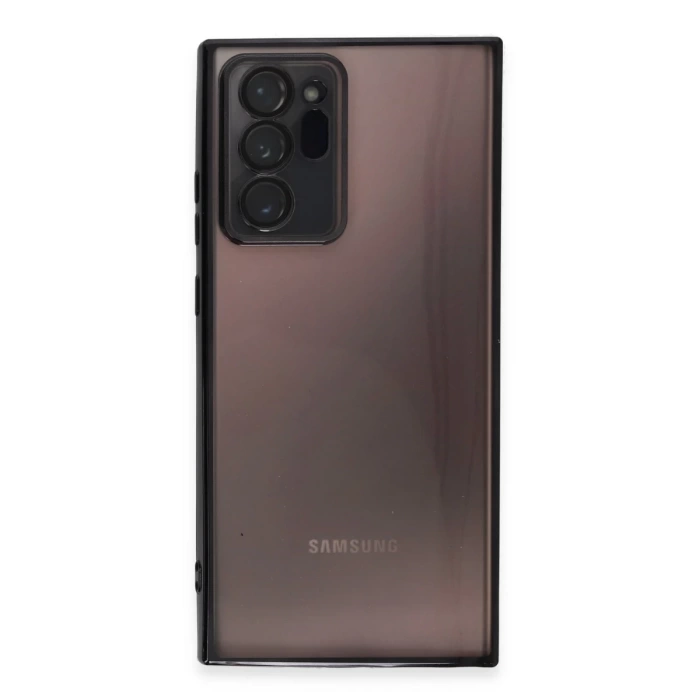 Newface Samsung Galaxy Note 20 Ultra Kılıf Razer Lensli Silikon
