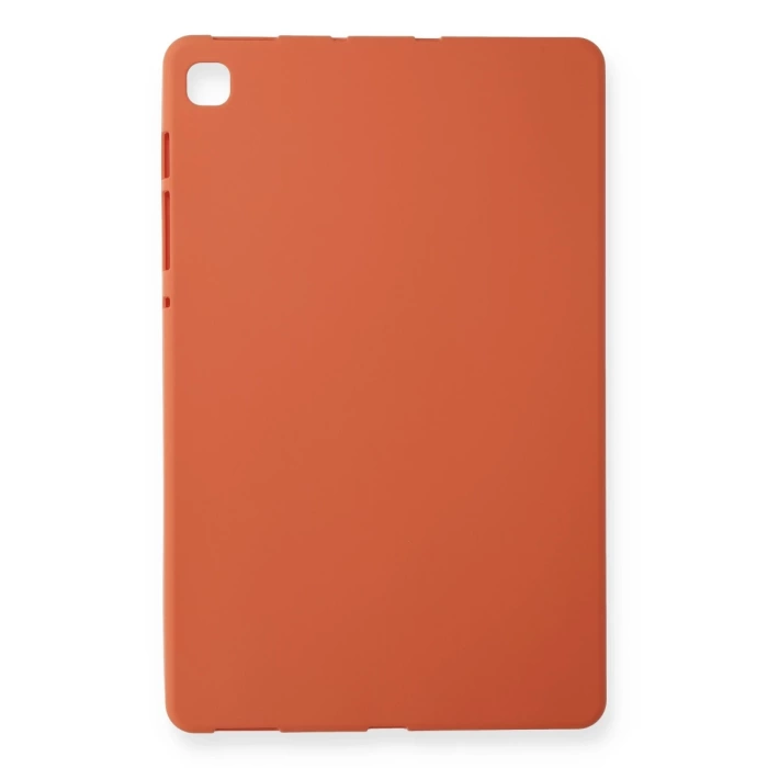 Newface Samsung Galaxy P610 Tab S6 Lite 10.4 Kılıf Evo Tablet Silikon - Turuncu