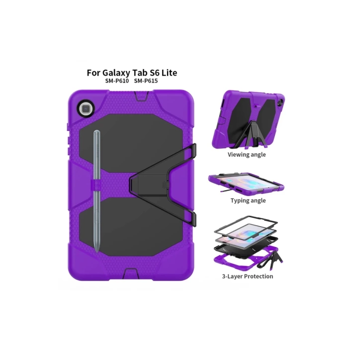 Newface Samsung Galaxy P610 Tab S6 Lite 10.4 Kılıf Griffin Tablet Kapak