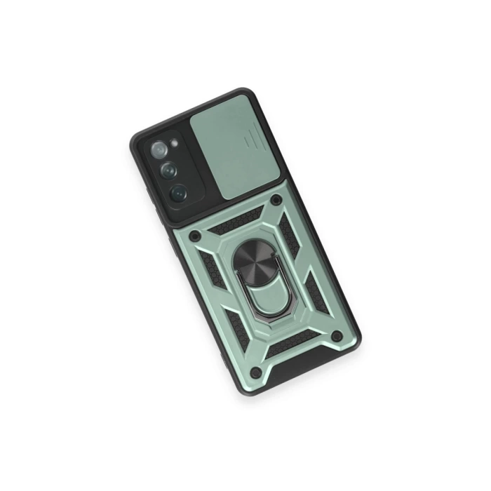 Newface Samsung Galaxy S20 FE Kılıf Pars Lens Yüzüklü Silikon