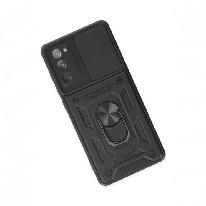 Newface Samsung Galaxy S20 FE Kılıf Pars Lens Yüzüklü Silikon