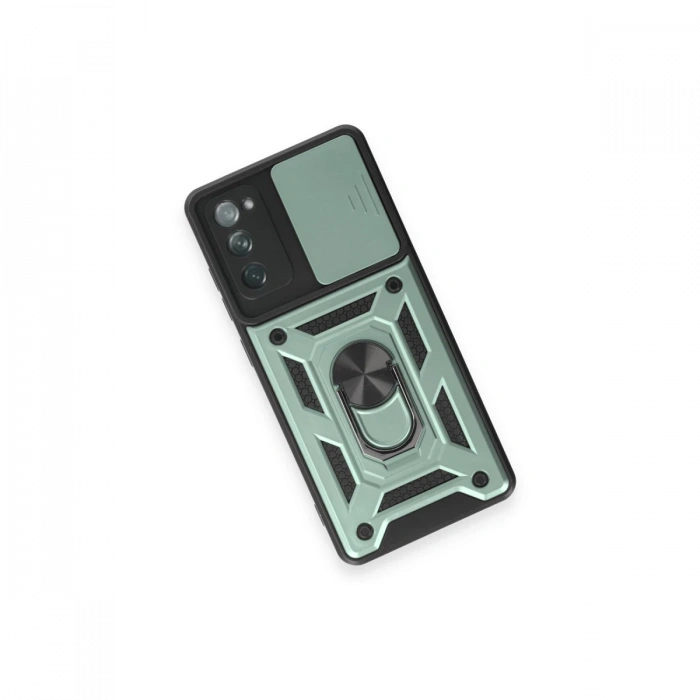 Newface Samsung Galaxy S20 FE Kılıf Pars Lens Yüzüklü Silikon