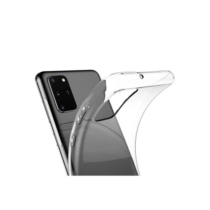 Newface Samsung Galaxy S20 Kılıf Lüx Şeffaf Silikon