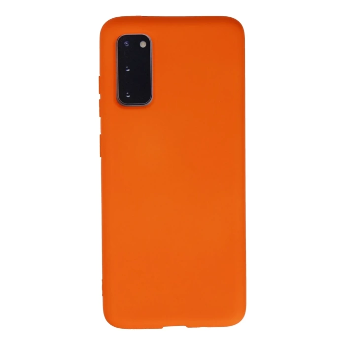 Newface Samsung Galaxy S20 Kılıf Nano içi Kadife Silikon