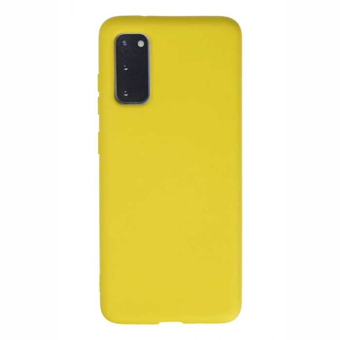 Newface Samsung Galaxy S20 Kılıf Nano içi Kadife Silikon
