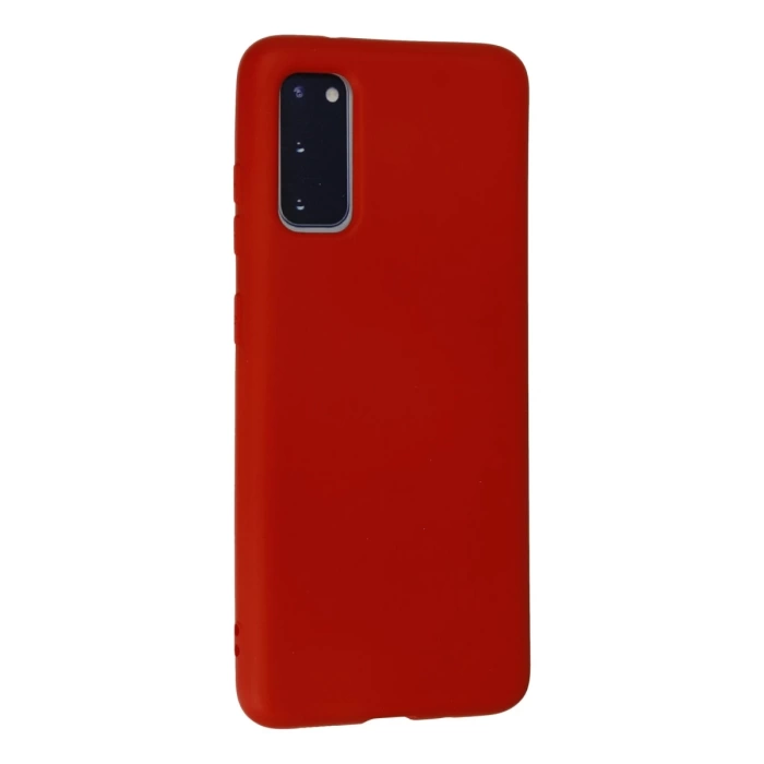 Newface Samsung Galaxy S20 Kılıf Nano içi Kadife Silikon