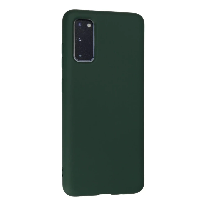 Newface Samsung Galaxy S20 Kılıf Nano içi Kadife Silikon