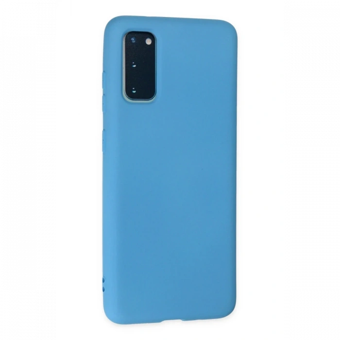 Newface Samsung Galaxy S20 Plus Kılıf Nano içi Kadife Silikon