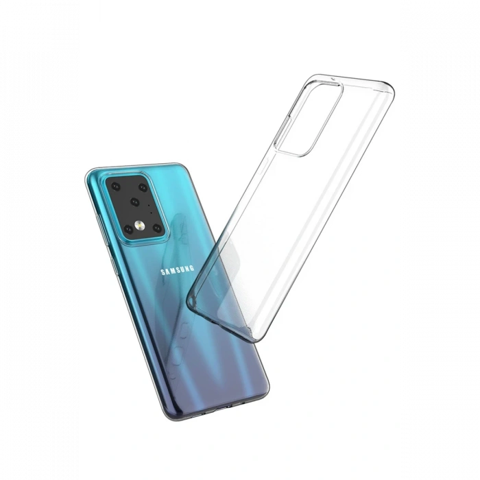 Newface Samsung Galaxy S20 Ultra Kılıf Lüx Şeffaf Silikon