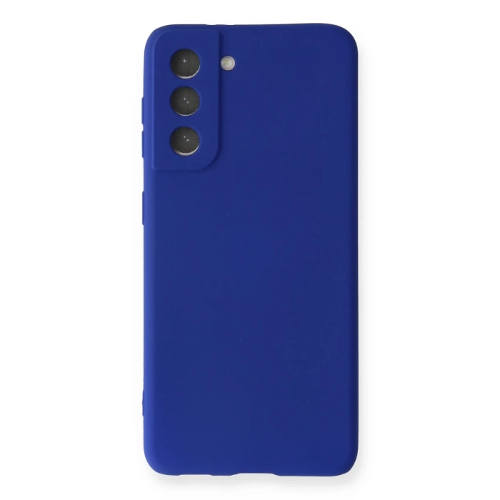 Newface Samsung Galaxy S21 FE Kılıf First Silikon - Lacivert