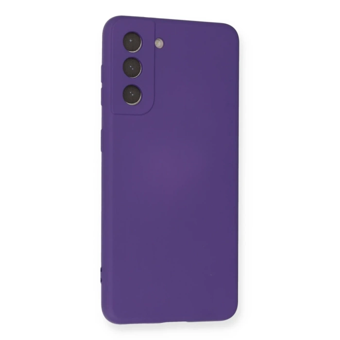 Newface Samsung Galaxy S21 FE Kılıf Nano içi Kadife Silikon