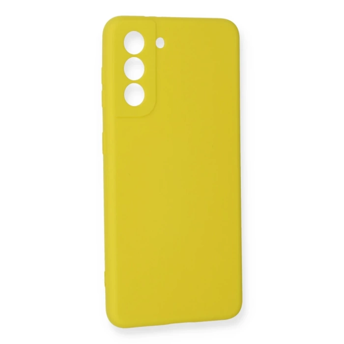 Newface Samsung Galaxy S21 FE Kılıf Nano içi Kadife Silikon