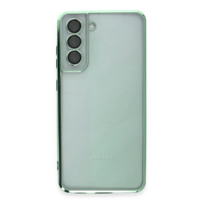 Newface Samsung Galaxy S21 FE Kılıf Razer Lensli Silikon