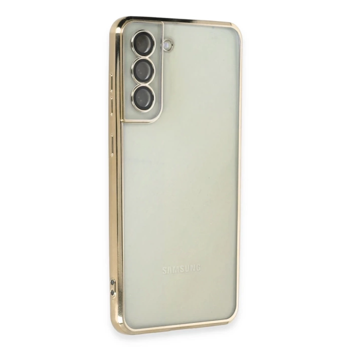Newface Samsung Galaxy S21 FE Kılıf Razer Lensli Silikon
