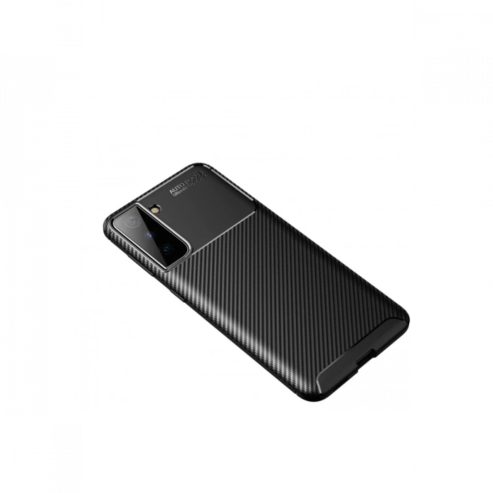 Newface Samsung Galaxy S21 Plus Kılıf Auto Focus Karbon Kapak