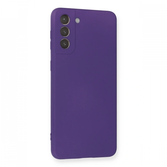 Newface Samsung Galaxy S21 Plus Kılıf Nano içi Kadife Silikon