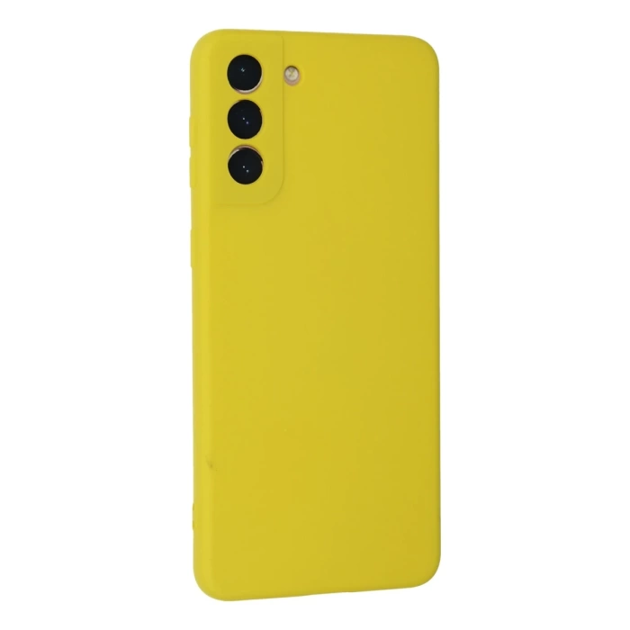 Newface Samsung Galaxy S21 Plus Kılıf Nano içi Kadife Silikon