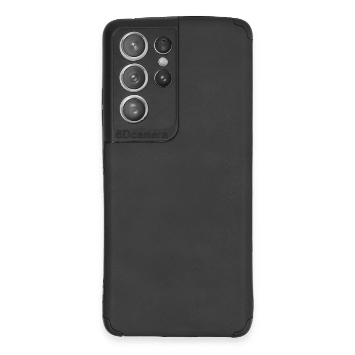 Newface Samsung Galaxy S21 Ultra Kılıf Loop Deri Silikon