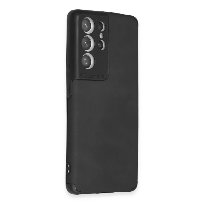 Newface Samsung Galaxy S21 Ultra Kılıf Loop Deri Silikon