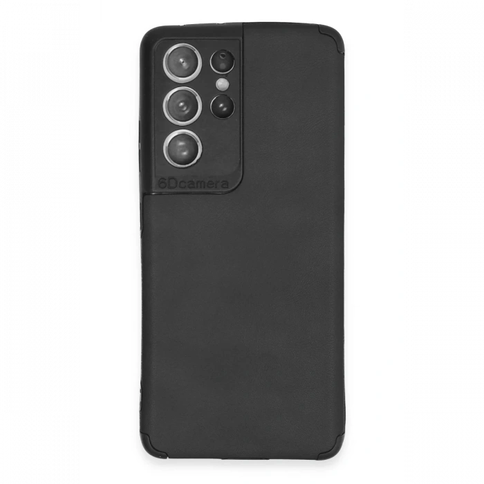 Newface Samsung Galaxy S21 Ultra Kılıf Loop Deri Silikon