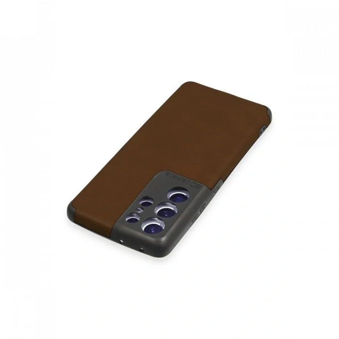 Newface Samsung Galaxy S21 Ultra Kılıf Loop Deri Silikon