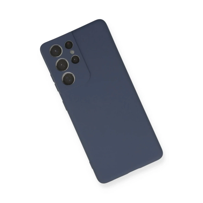 Newface Samsung Galaxy S21 Ultra Kılıf Nano içi Kadife Silikon