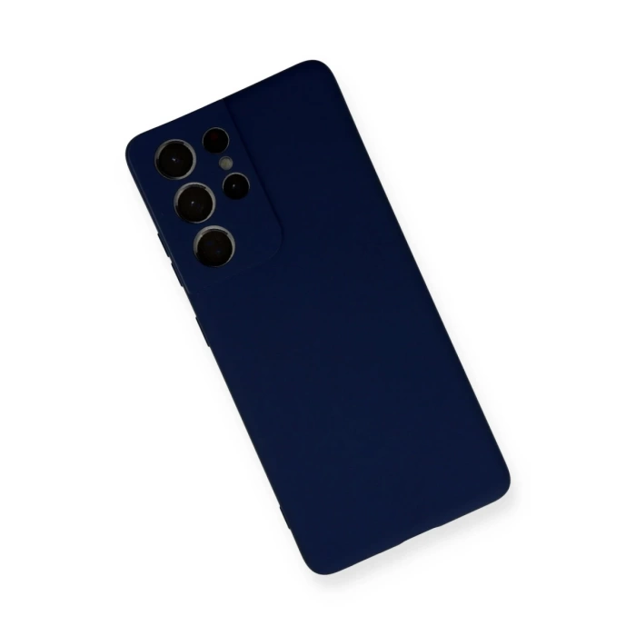 Newface Samsung Galaxy S21 Ultra Kılıf Nano içi Kadife Silikon