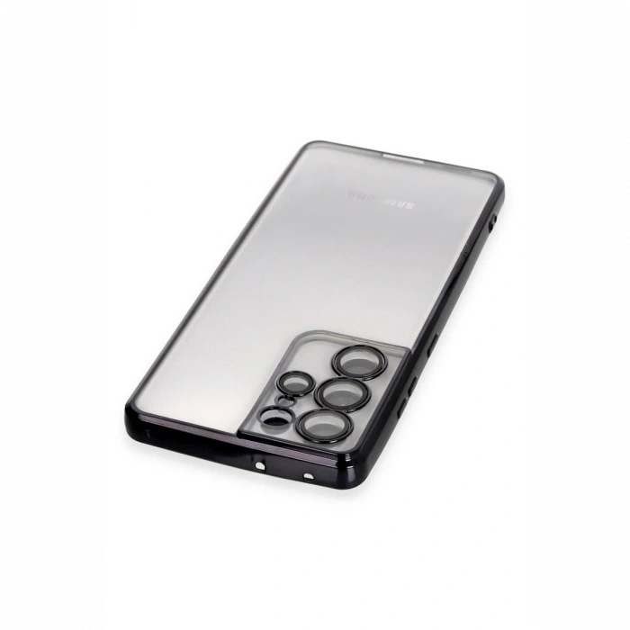 Newface Samsung Galaxy S21 Ultra Kılıf Razer Lensli Silikon