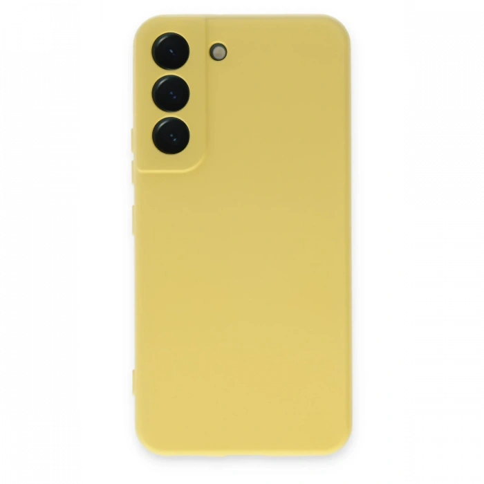 Newface Samsung Galaxy S22 Kılıf Nano içi Kadife Silikon