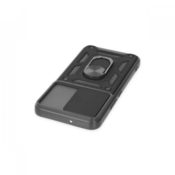 Newface Samsung Galaxy S22 Kılıf Pars Lens Yüzüklü Silikon