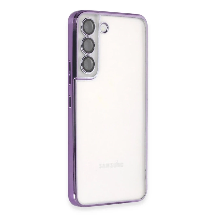 Newface Samsung Galaxy S22 Kılıf Razer Lensli Silikon