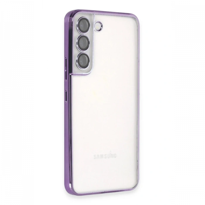 Newface Samsung Galaxy S22 Kılıf Razer Lensli Silikon