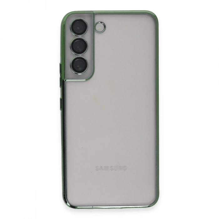Newface Samsung Galaxy S22 Kılıf Razer Lensli Silikon
