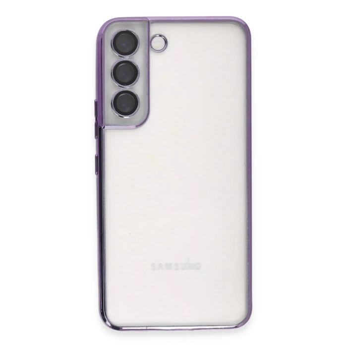 Newface Samsung Galaxy S22 Kılıf Razer Lensli Silikon