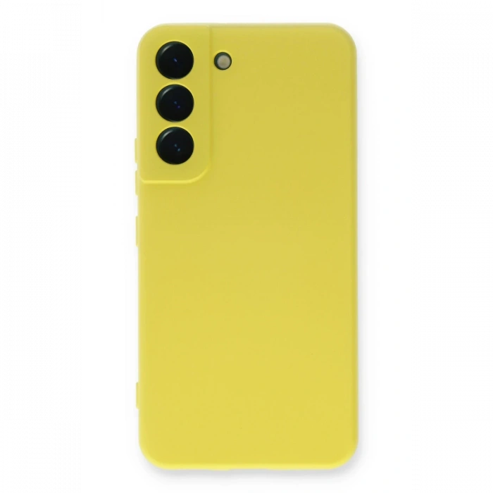 Newface Samsung Galaxy S22 Plus Kılıf Nano içi Kadife Silikon