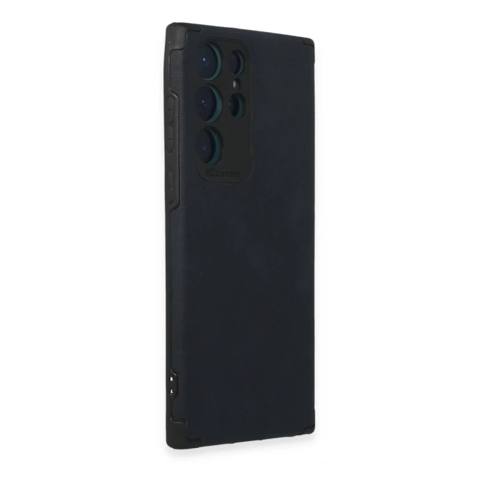 Newface Samsung Galaxy S22 Ultra Kılıf Loop Deri Silikon