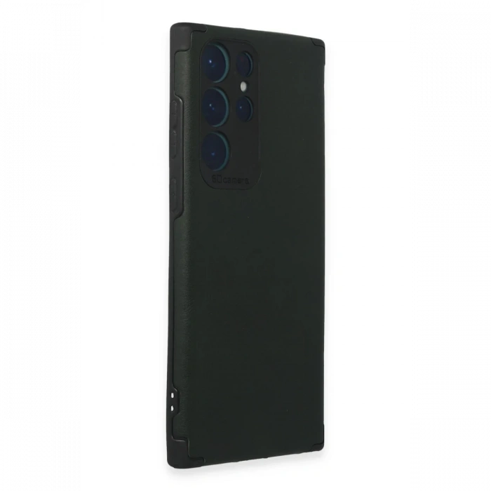 Newface Samsung Galaxy S22 Ultra Kılıf Loop Deri Silikon