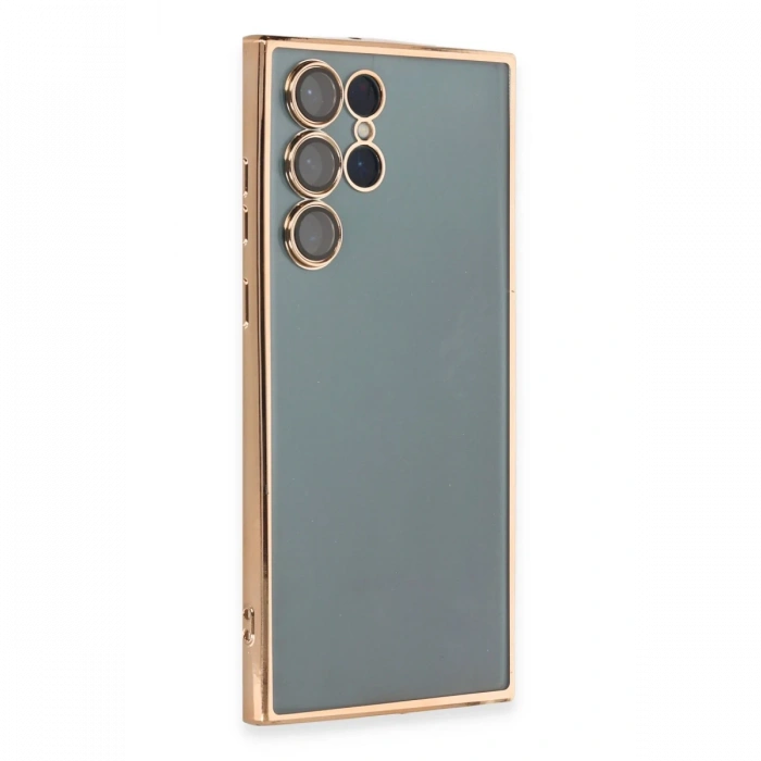 Newface Samsung Galaxy S22 Ultra Kılıf Razer Lensli Silikon